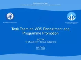Task Team on VOS Recruitment and Programme Promotion