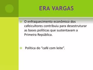 era vargas