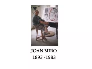joan miro