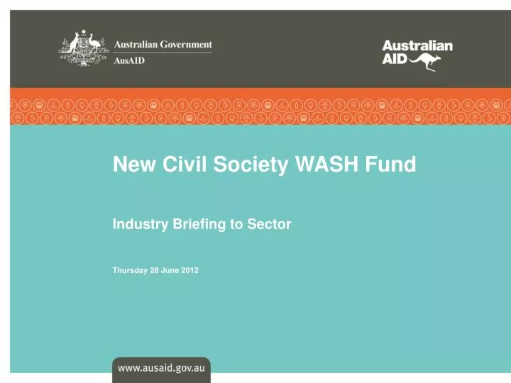 new civil society wash fund