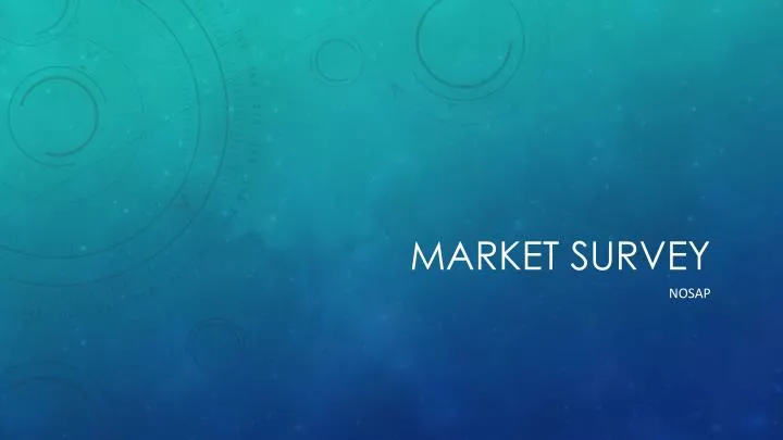 market survey