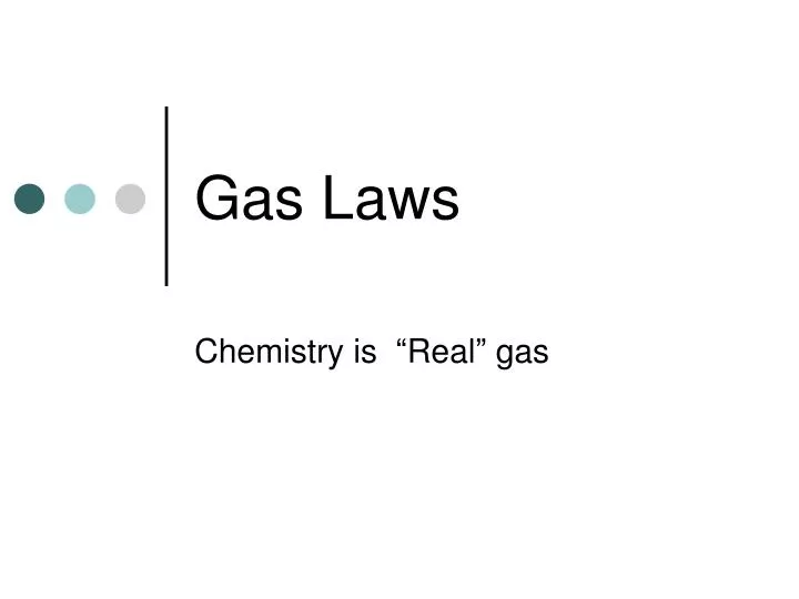 gas laws