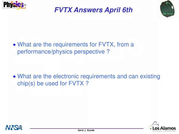 fvtx answers april 6th