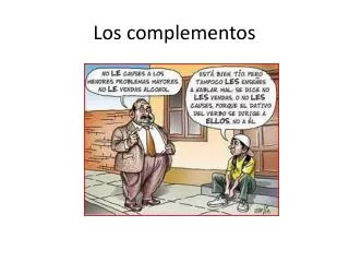 los complementos