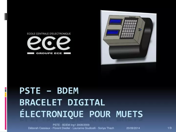 pste bdem bracelet digital lectronique pour muets