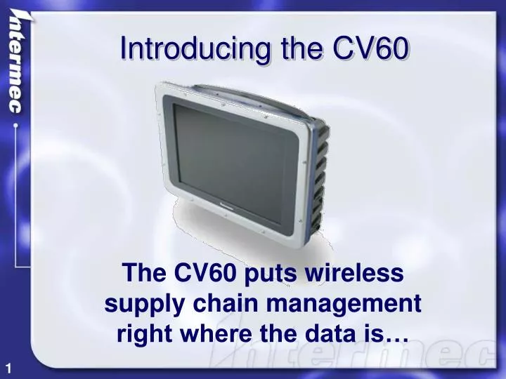 introducing the cv60