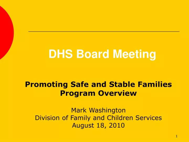 dhs board meeting