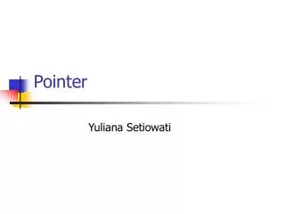 pointer