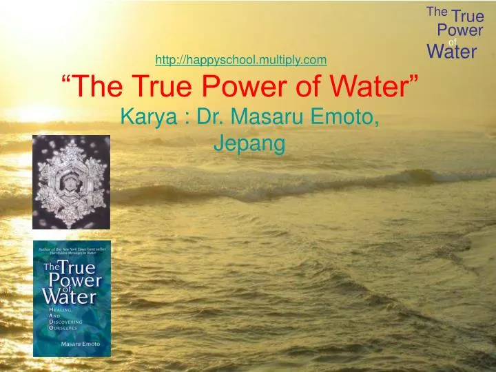 the true power of water