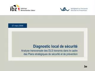 diagnostic local de s curit