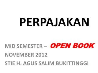 perpajakan