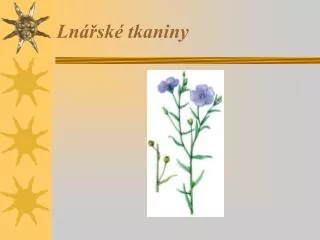ln sk tkaniny