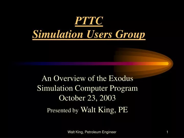 pttc simulation users group