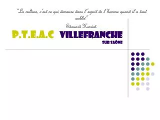 p t e a c villefranche sur sa ne
