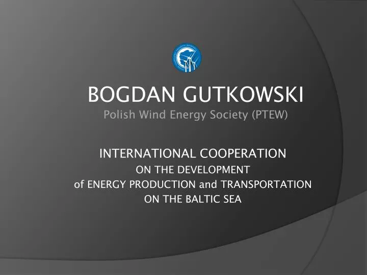 bogdan gutkowski polish wind energy society ptew