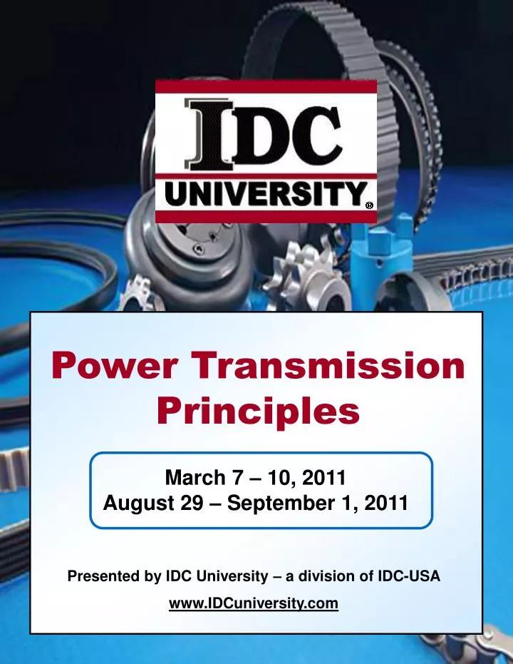 power transmission principles
