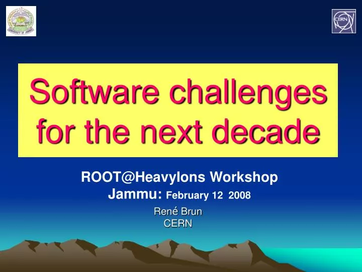 software challenges for the next decade