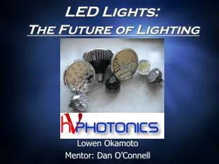 LED Lights: The Future of Lighting