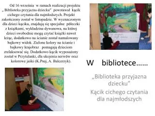 w bibliotece