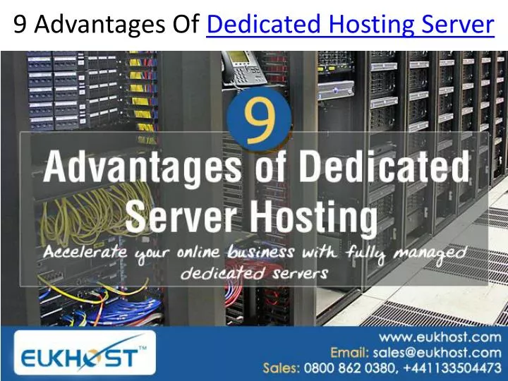 9 advantages of dedicated hosting server