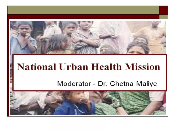national urban health mission