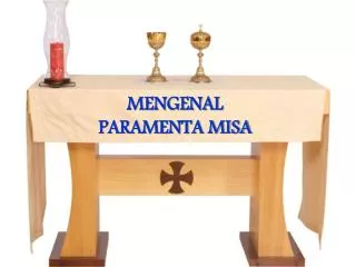 mengenal paramenta misa