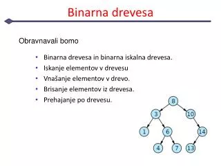 binarna drevesa