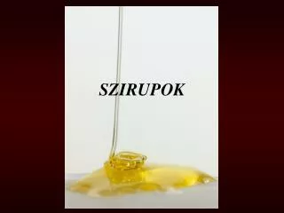 szirupok