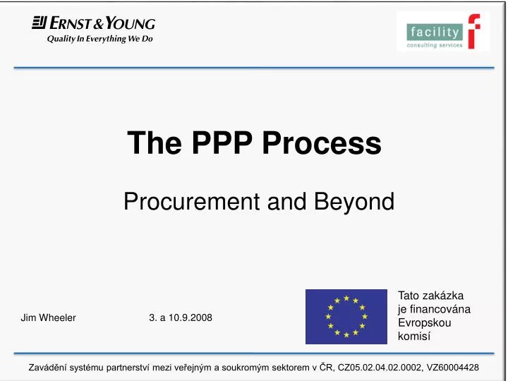 the ppp process procurement and beyond