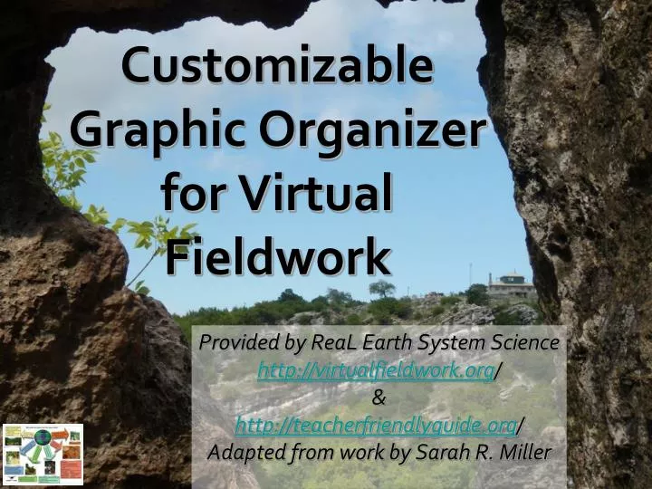 customizable graphic organizer for virtual fieldwork