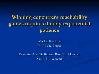 Winning concurrent reachability games requires doubly-exponential patience