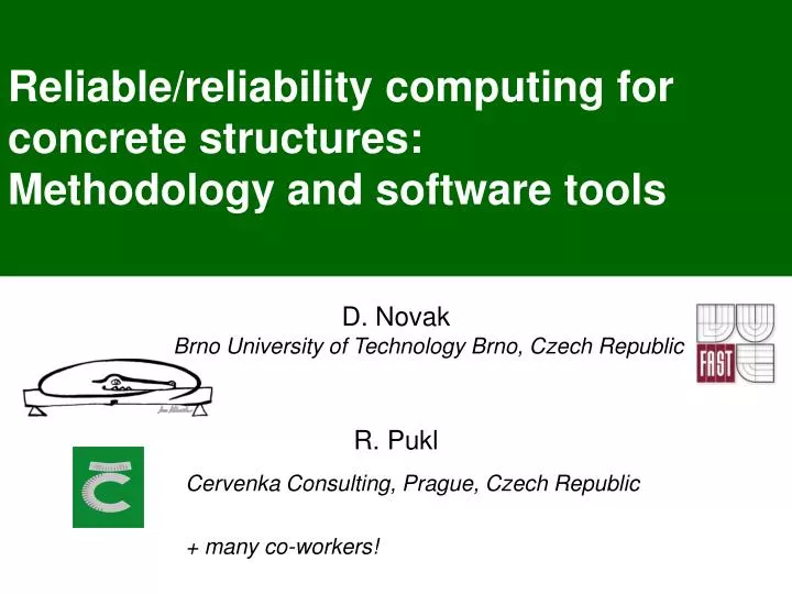 reliable reliability computing for concrete structures methodology and software tools