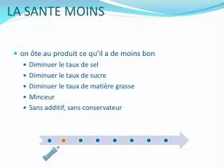la sante moins