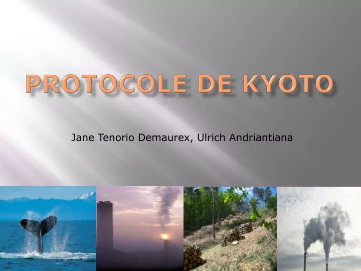 protocole de kyoto