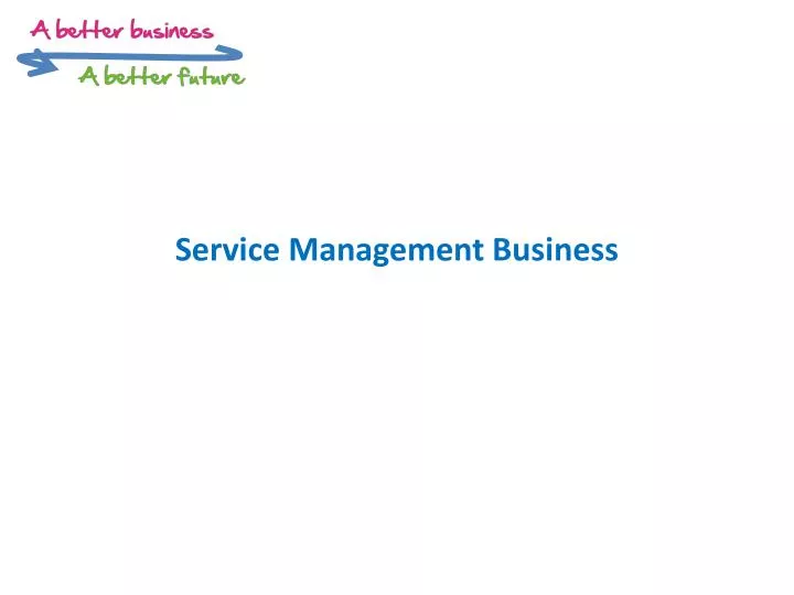 service management business