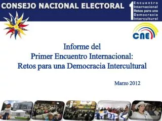 consejo nacional electoral