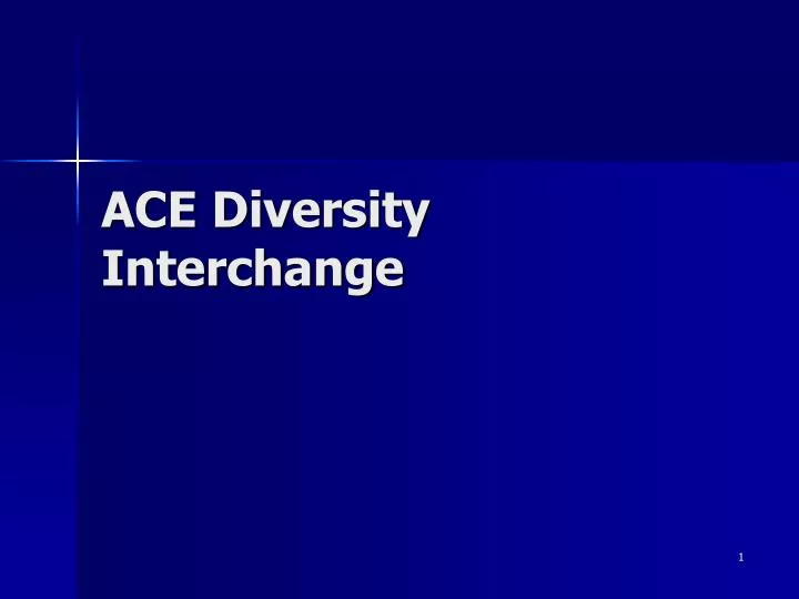 ace diversity interchange