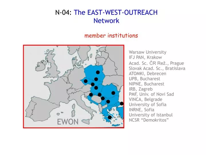 n 04 the east west outreach network