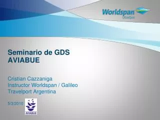 seminario de gds aviabue