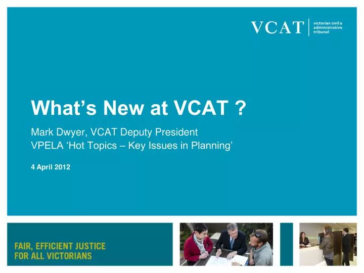 what s new at vcat