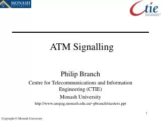 ATM Signalling