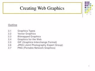 Creating Web Graphics
