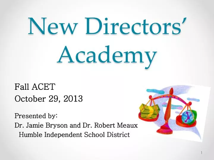 new directors academy