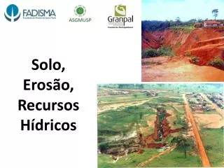 solo eros o recursos h dricos