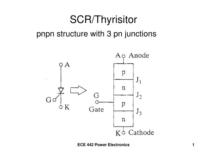 scr thyrisitor