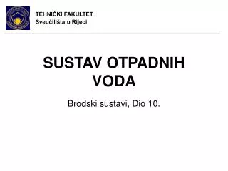 sustav otpadnih voda
