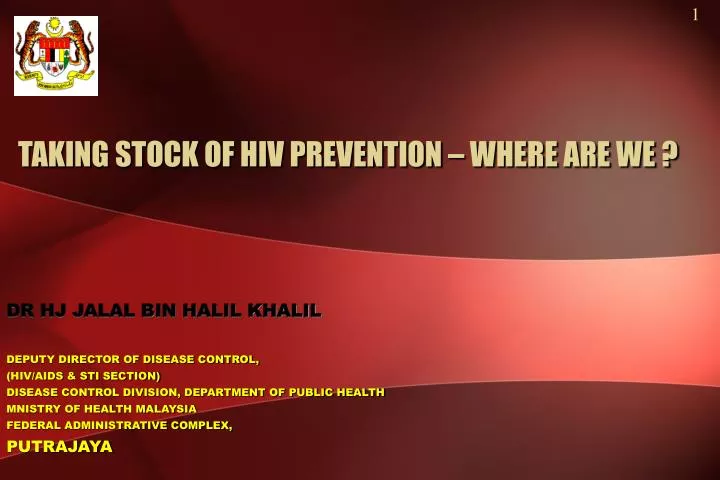 taking stock of hiv prevention where are we