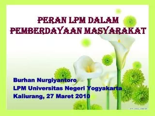 pe r an lpm dalam pemberdayaan masyarakat