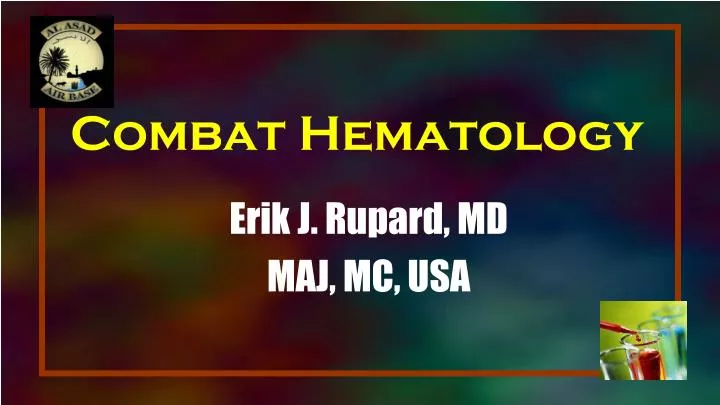 combat hematology