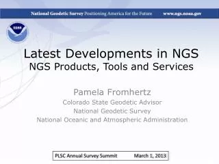 Latest Developments in NGS NGS Products, Tools and Services